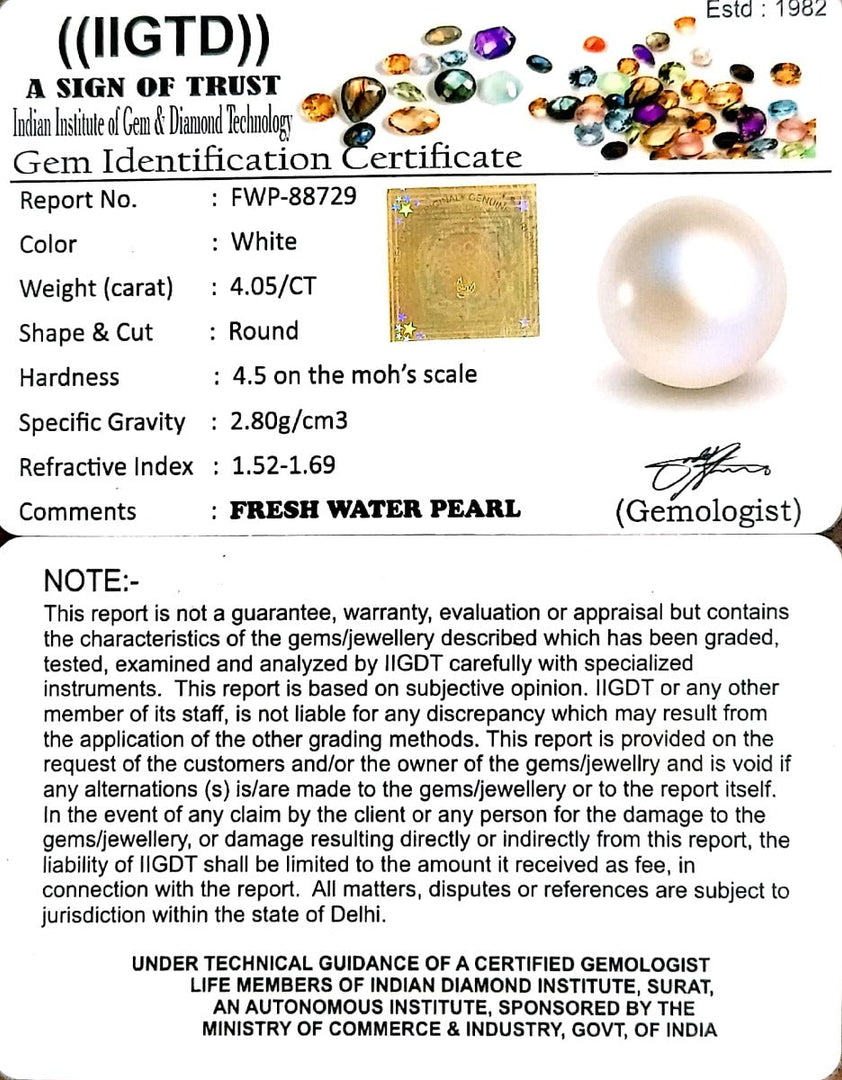 4.05/CT Natural Fresh Water Pearl