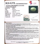 9.44/CT Natural Chrysoberyl Cat's Eye