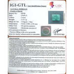 Load image into Gallery viewer, 3.48 Ratti Natural Panna Stone with Govt. Lab Certificate (8100)