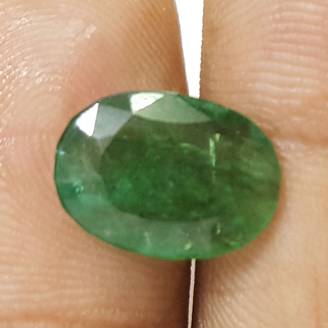 3.37/CT Natural Emerald Stone With Govt. Lab Certificate (6771)