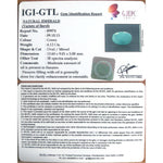 Load image into Gallery viewer, 4.58 Ratti Natural Panna Stone with Govt. Lab Certificate (3100)