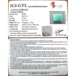 Load image into Gallery viewer, 3.51/CT Natural Emerald Stone with Govt. Lab Certified-(4551)