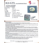 Load image into Gallery viewer, 6.75/CT Natural Yellow Sapphire with Govt Lab Certificate-YELSA9U
