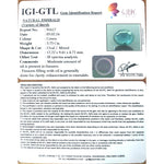 Load image into Gallery viewer, 4.14 Ratti Natural Panna Stone with Govt. Lab Certificate (5100)