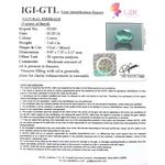 Load image into Gallery viewer, 2.94 Ratti Natural Panna Stone with Govt. Lab Certificate (34410)
