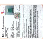 Load image into Gallery viewer, 3.15/CT Natural Emerald Stone With Govt. Lab Certified (12210)