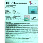 Load image into Gallery viewer, 5.22 Natural Emeraid with Govt Lab Certificate (2100)