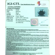 5.44 NATURAL blue SAPPHIRE with Govt Lab Certified-(2331)