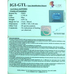 Load image into Gallery viewer, 4.47 NATURAL blue SAPPHIRE with Govt Lab Certified-(8991)