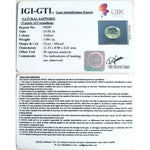 Load image into Gallery viewer, 4.42 Ratti yellow sapphire with Govt Lab Certified-(12210)