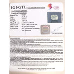Load image into Gallery viewer, 4.56/CT Natural yellow sapphire with Govt Lab Certificate-(YELSA9V)
