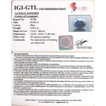 Load image into Gallery viewer, 10.33 Ratti blue sapphire with Govt Lab Certified-(2331)