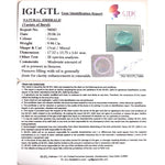 Load image into Gallery viewer, 9.9/CT Natural Panna Stone with Govt. Lab Certificate (12210)