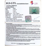 Load image into Gallery viewer, 3.69/CT Natural Panna Stone with Govt. Lab Certificate -(6771)