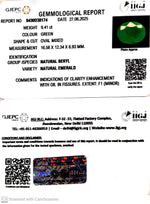 Load image into Gallery viewer, 9.41/CT Natural Panna Stone with Govt. Lab Certificate (4551)