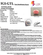 Load image into Gallery viewer, 5.01 Ratti Natural Neo Burma Ruby with Govt Lab Certificate-(3441)