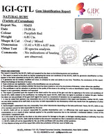 Load image into Gallery viewer, 7.74 Ratti Natural Neo Burma Ruby with Govt Lab Certificate-(3441)