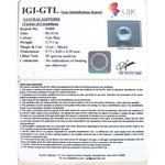 Load image into Gallery viewer, 3.73/CT Natural Blue sapphire with Govt. Lab Certificate-BLUSA9V