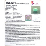 Load image into Gallery viewer, 17.03 Ratti Natural Panna Stone with Govt. Lab Certificate (8991)