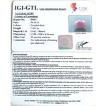 Load image into Gallery viewer, 8.17 Ratti Natural New Burma Ruby with Govt. Lab Certificate-(3100)