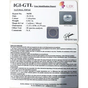 7.07 Ratti Natural White topez with Govt. Lab Certificate-1665