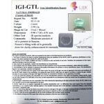 Load image into Gallery viewer, 2.66 Ratti Natural Panna Stone with Govt. Lab Certificate (16650)
