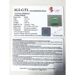 Load image into Gallery viewer, 3.89/CT Natural Emerald Stone with Govt. Lab Certificate (12210)