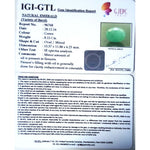 Load image into Gallery viewer, 9.06 Ratti Natural Panna Stone with Govt. Lab Certificate (3100)