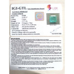 Load image into Gallery viewer, 3.08 Ratti Natural Panna Stone with Govt. Lab Certificate (8100)