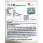 Load image into Gallery viewer, 2.66/CT Natural Emerald Stone with Govt. Lab Certificate (12210)