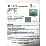 Load image into Gallery viewer, 12.56 Ratti Natural Panna Stone with Govt. Lab Certificate (3441)