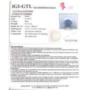 10.14 Ratti Natural blue sapphire with Govt. Lab Certificate-(2331)