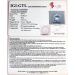 Load image into Gallery viewer, 5.61/CT Natural blue sapphire with Govt. Lab Certificate-BLUSA9A
