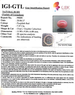 Load image into Gallery viewer, 8.19 Ratti Natural Neo Burma Ruby with Govt Lab Certificate-(12210)