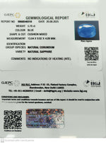 Load image into Gallery viewer, 5.76/CT Natural Blue Sapphire with Govt Lab Certificate (6771)