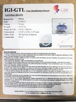 Load image into Gallery viewer, 4.56 Ratti Natural Iolite with Govt. Lab Certificate-(1100)
