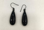 Load image into Gallery viewer, 9.30/GM BLACK STAR SILVER EAR RINGS (525.00)
