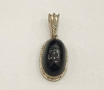 Load image into Gallery viewer, 16.60/GM BLACK STAR SILVER PENDANT (525.00)