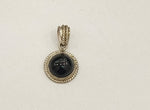 Load image into Gallery viewer, 7.30/GM BLACK STAR SILVER PENDANT (525.00)