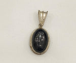 Load image into Gallery viewer, 16.30/GM BLACK STAR SILVER PENDANT (525.00)