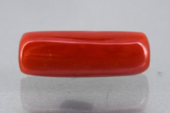 9.62 Ratti Natural Red Coral With Govt. Lab Certificate