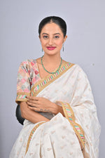 Load image into Gallery viewer, 20.46/GM ONE LAYER EMERALD BEADS MALA WITH EAR RINGS (562)