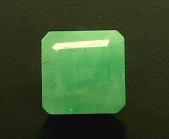 6.64/CT Natural Panna Stone with Govt. Lab Certificate