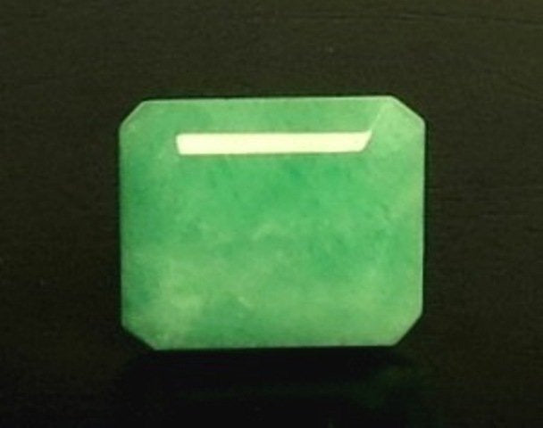 7.27/CT Natural Panna Stone with Govt. Lab Certificate