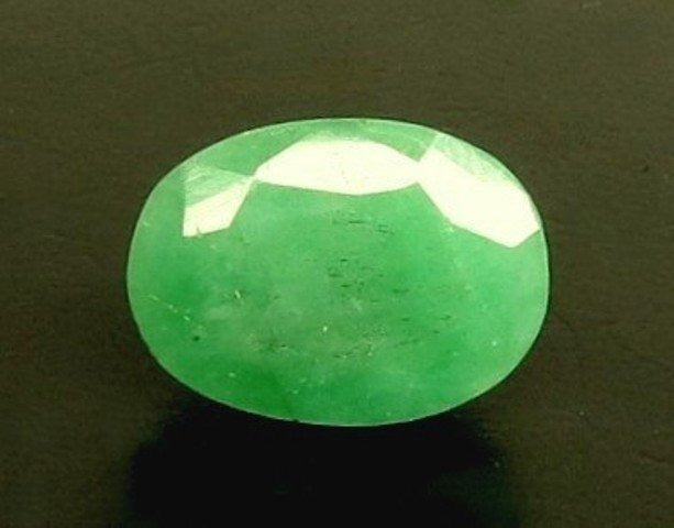 6.42/CT Natural Panna Stone with Govt. Lab Certificate