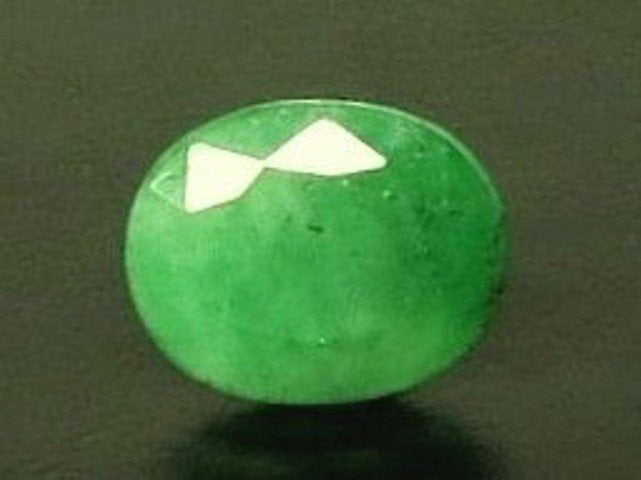 5.71/CT Natural Panna Stone with Govt. Lab Certificate