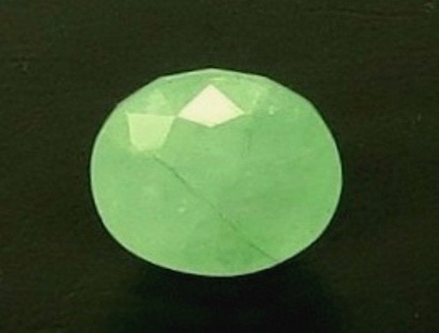 6.43/CT Natural Panna Stone with Govt. Lab Certificate