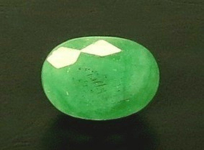 4.94/CT Natural Panna Stone with Govt. Lab Certificate