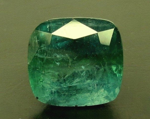 9.47/CT Natural Panna Stone with Govt. Lab Certificate (34410)