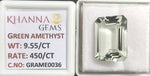 Load image into Gallery viewer, 9.55/CT Green Amethyst (450)